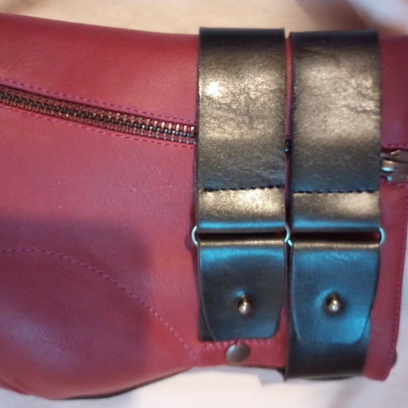 Peep Toe Double Belt Buckle Ankle Boots Gladiator Woman Side Zipper size 7.5 - Picture 4 of 10